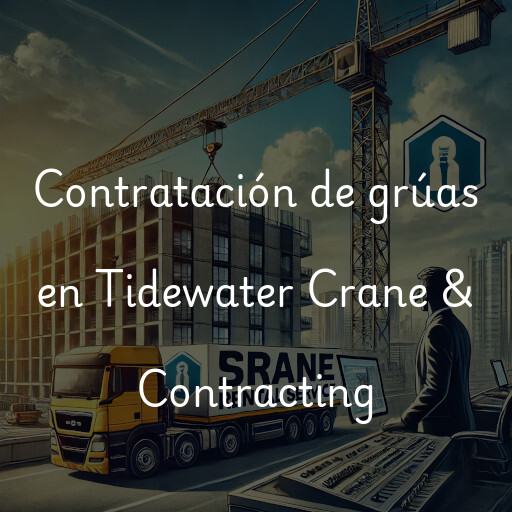 Contratación de grúas en Tidewater Crane & Contracting