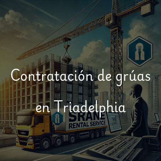 Contratación de grúas en Triadelphia