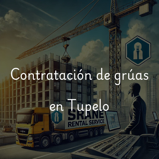 Contratación de grúas en Tupelo