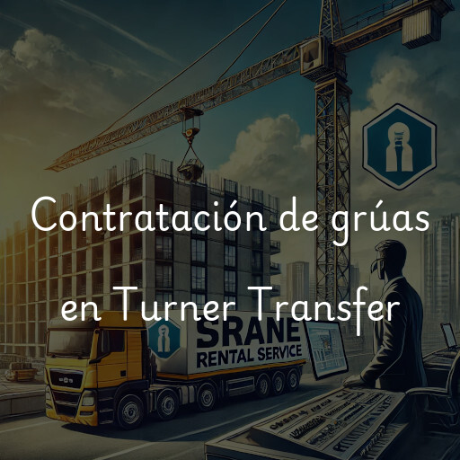 Contratación de grúas en Turner Transfer