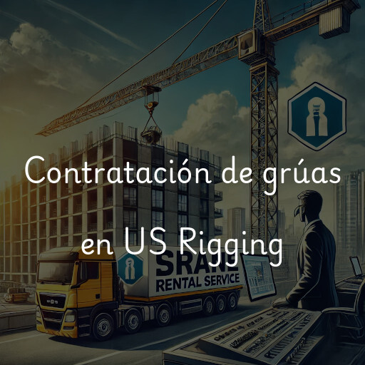 Contratación de grúas en US Rigging