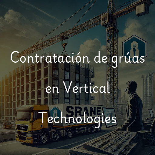 Contratación de grúas en Vertical Technologies