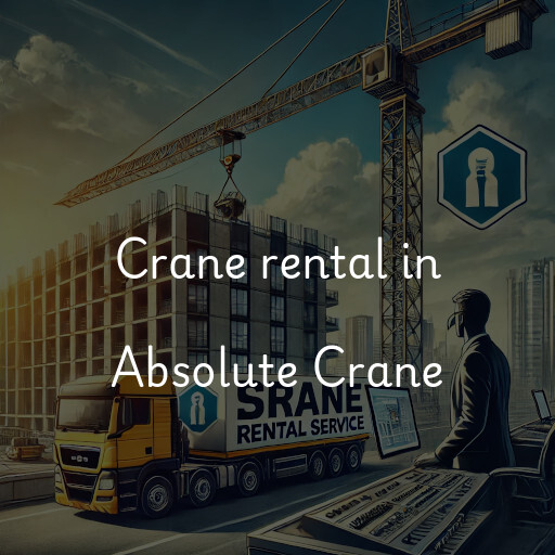 Crane rental in Absolute Crane