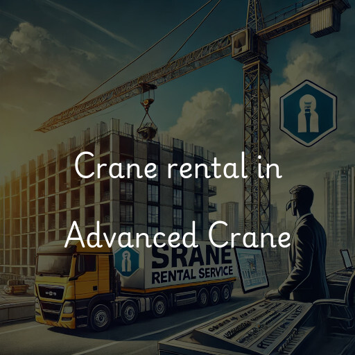 Crane rental in Advanced Crane