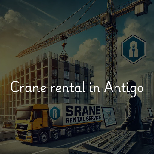 Crane rental in Antigo