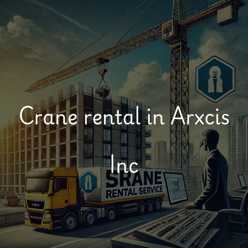 Crane rental in Arxcis Inc