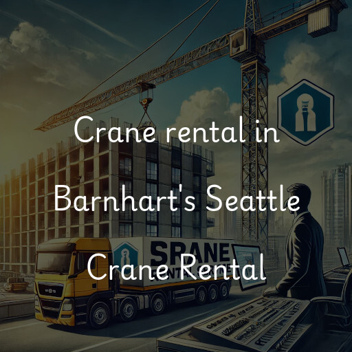 Crane rental in Barnhart's Seattle Crane Rental