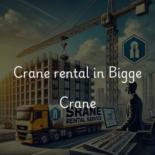 Crane rental in Bigge Crane