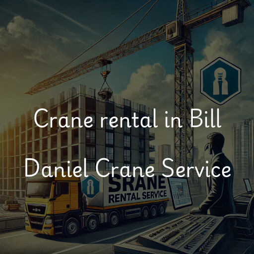 Crane rental in Bill Daniel Crane Service