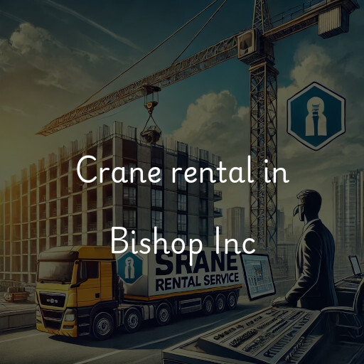 Crane rental in Bishop Inc