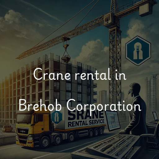 Crane rental in Brehob Corporation