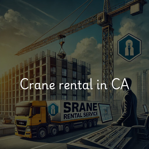 Crane rental in CA