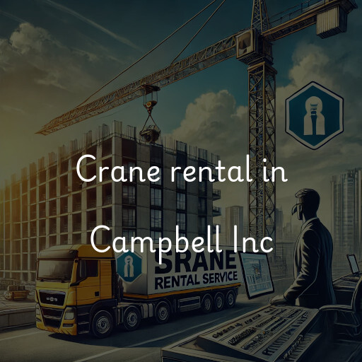 Crane rental in Campbell Inc