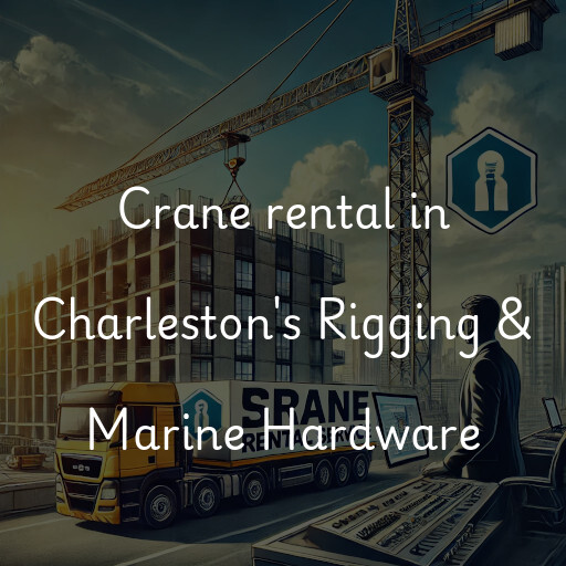 Crane rental in Charleston's Rigging & Marine Hardware