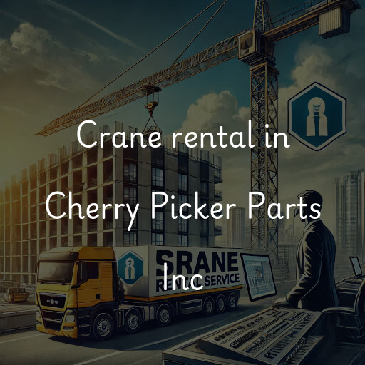 Crane rental in Cherry Picker Parts Inc