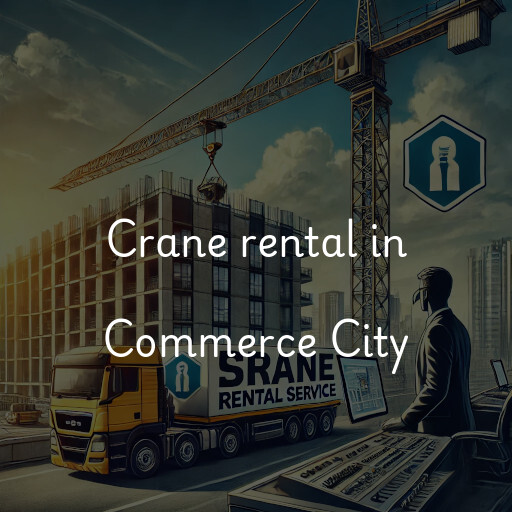 Crane rental in Commerce City