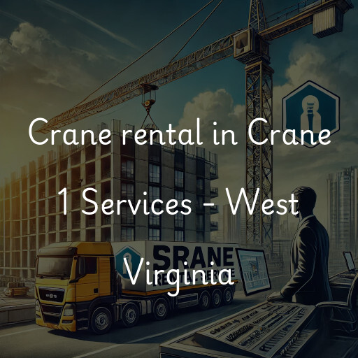 Crane rental in Crane 1 Services - West Virginia