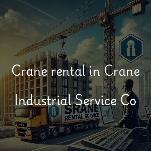 Crane rental in Crane Industrial Service Co