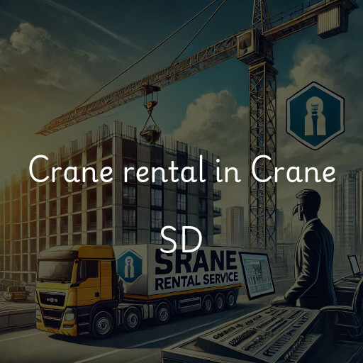 Crane rental in Crane SD