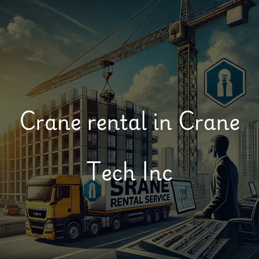 Crane rental in Crane Tech Inc