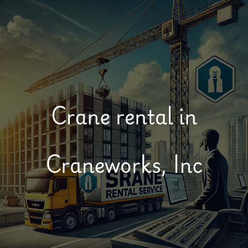 Crane rental in Craneworks, Inc