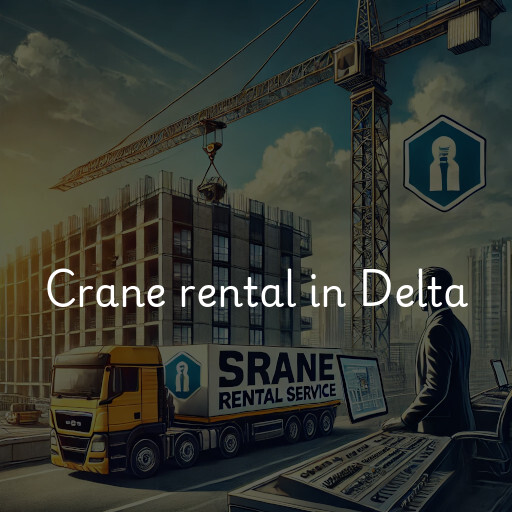 Crane rental in Delta