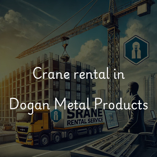 Crane rental in Dogan Metal Products