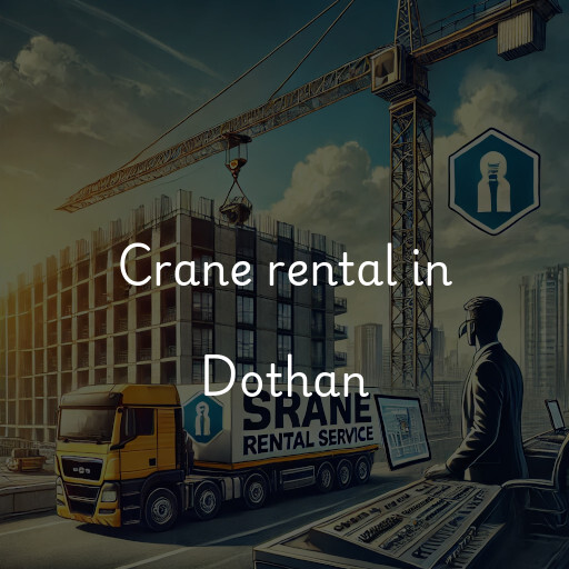 Crane rental in Dothan