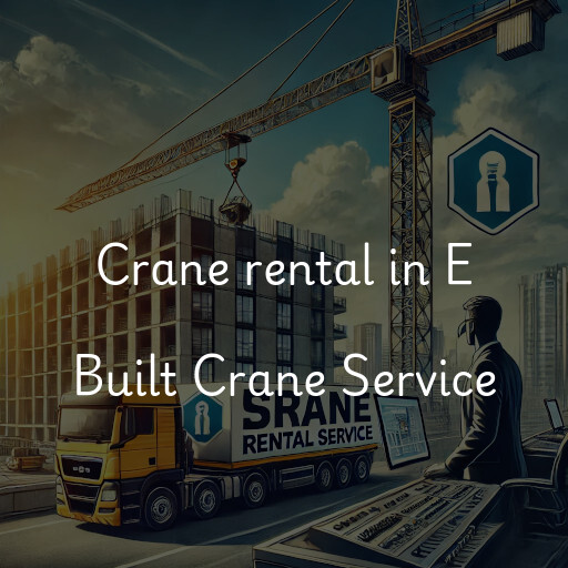 Crane rental in E Built Crane Service