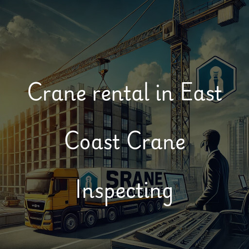 Crane rental in East Coast Crane Inspecting