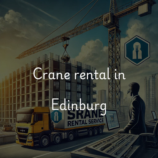 Crane rental in Edinburg