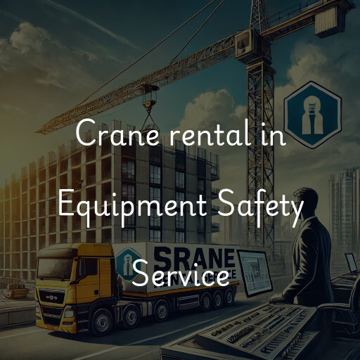 Crane rental in Equipment Safety Service