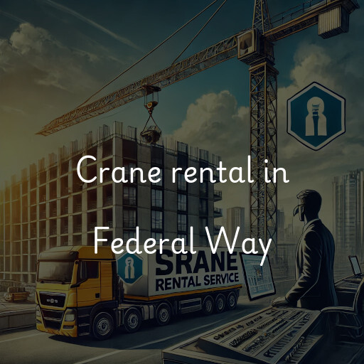 Crane rental in Federal Way