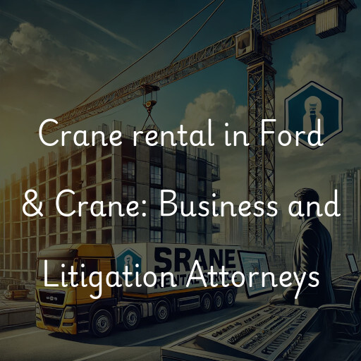 Crane rental in Ford & Crane: Business and Litigation Attorneys