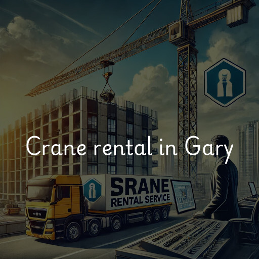 Crane rental in Gary