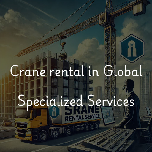 Crane rental in Global Specialized Services