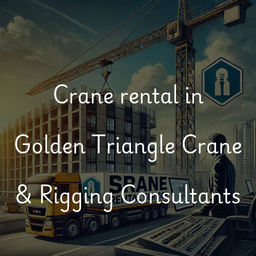 Crane rental in Golden Triangle Crane & Rigging Consultants