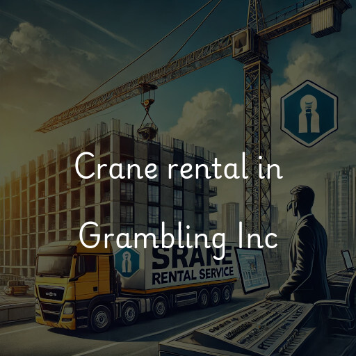 Crane rental in Grambling Inc