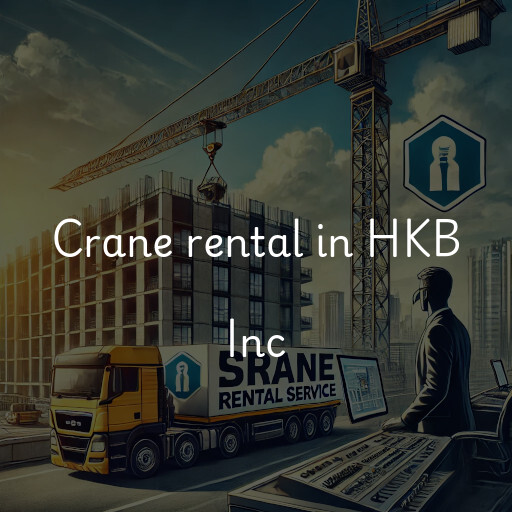 Crane rental in HKB Inc