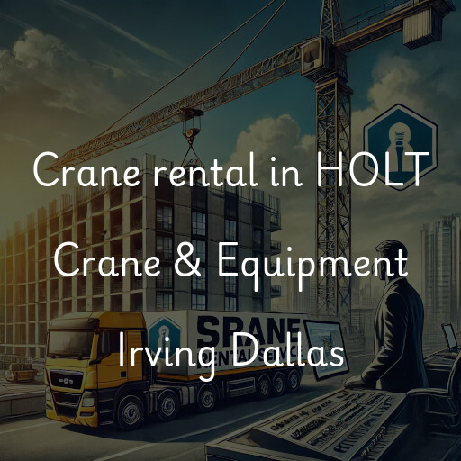 Crane rental in HOLT Crane & Equipment Irving Dallas