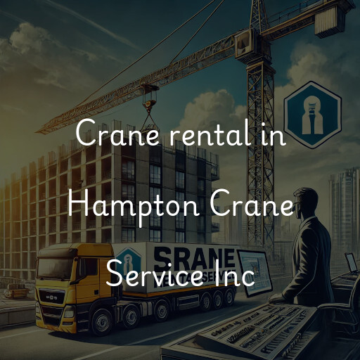 Crane rental in Hampton Crane Service Inc