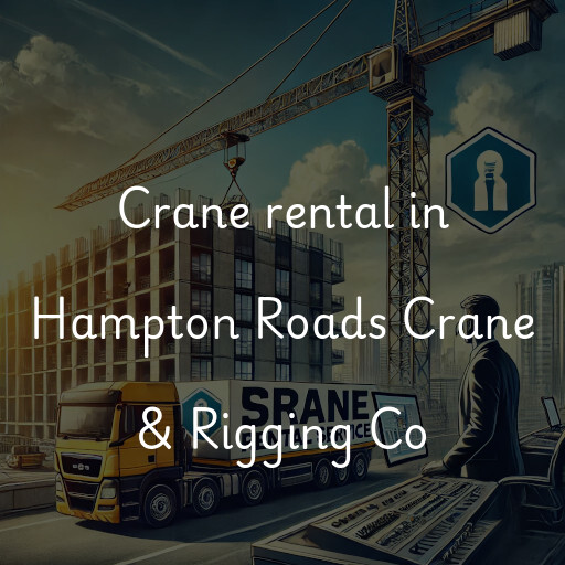 Crane rental in Hampton Roads Crane & Rigging Co