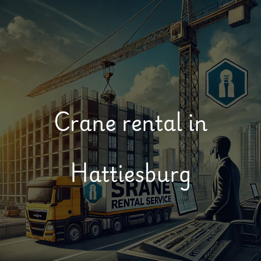 Crane rental in Hattiesburg