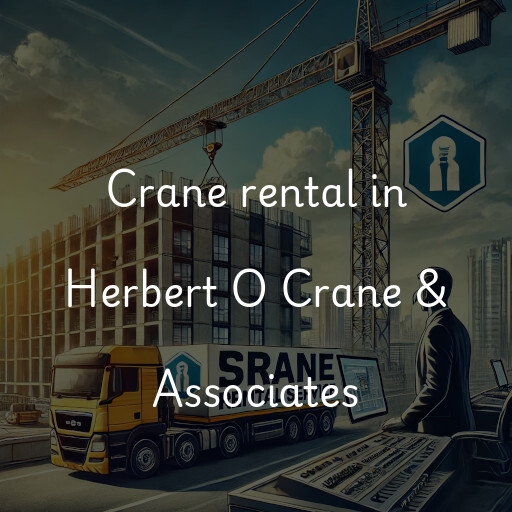 Crane rental in Herbert O Crane & Associates