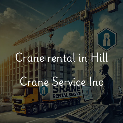 Crane rental in Hill Crane Service Inc