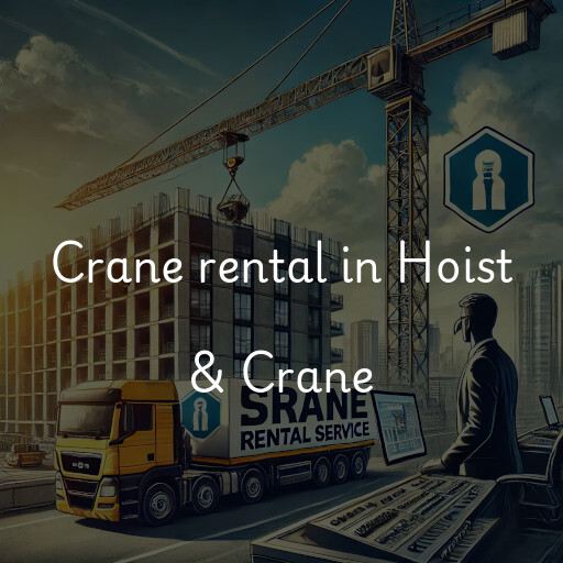 Crane rental in Hoist & Crane