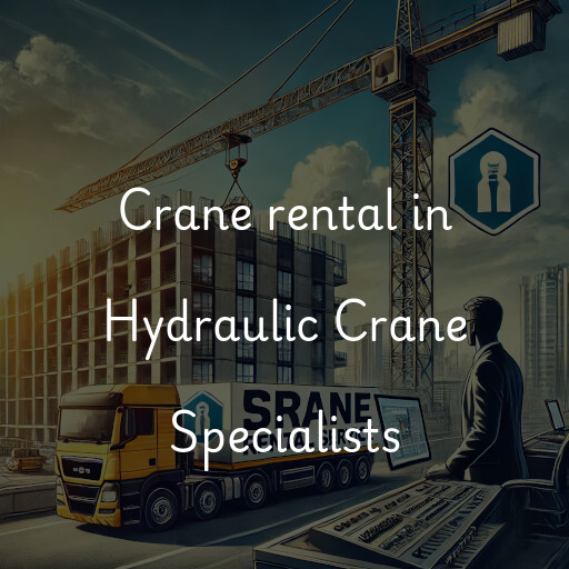 Crane rental in Hydraulic Crane Specialists