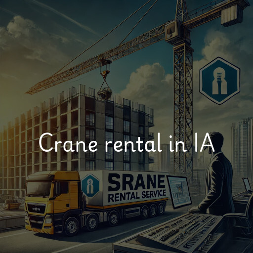 Crane rental in IA