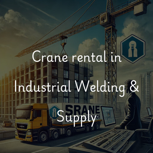 Crane rental in Industrial Welding & Supply