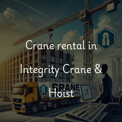 Crane rental in Integrity Crane & Hoist